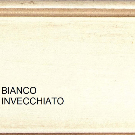 MOBILI-2G---Vetrina-classica-8-porte-legno-shabby-bicolore-160X39X184