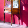 MOBILI-2G---VETRINA-CLASSICA-IN-LEGNO-1-PORTA-1-CASSETTO-FINITURA-BASSANO-L.55-P.40-H.140