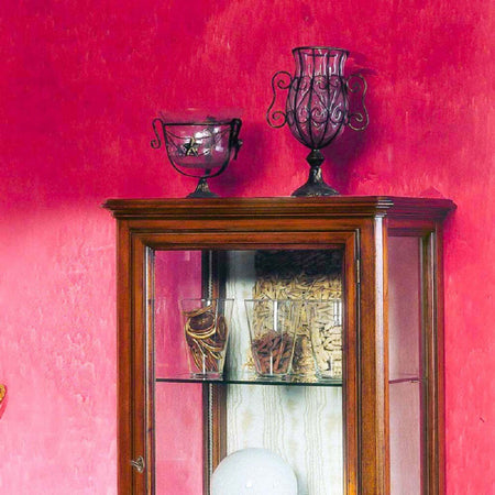 MOBILI-2G---VETRINA-CLASSICA-IN-LEGNO-1-PORTA-1-CASSETTO-FINITURA-BASSANO-L.60-P.40-H.130