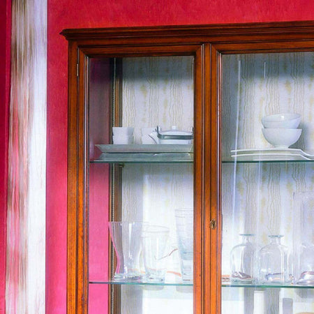 MOBILI-2G---VETRINA-CLASSICA-IN-LEGNO-2-PORTE-3-CASSETTI-FINITURA-BASSANO-L.108-P.40-H.190