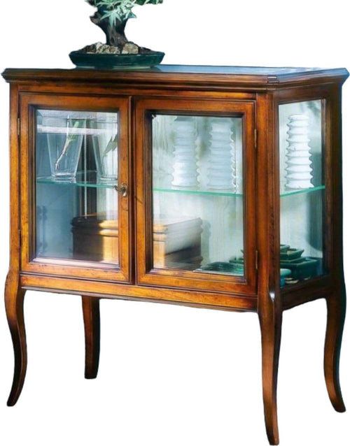 MOBILI-2G---VETRINA-CLASSICA-IN-LEGNO-2-PORTE-FINITURA-BASSANO-L.80-P.40-H.85