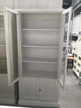 MOBILI-2G---VETRINA-CLASSICA-IN-LEGNO-BIANCO-90X41X186H