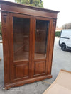 MOBILI-2G---VETRINA-IN-LEGNO-2-ANTE-IN-LEGNO-FINITURA-BASSANO-L.155-P.48-H.210