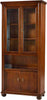 MOBILI-2G---VETRINA-IN-LEGNO-4-PORTE-TINTA-NOCE-ARTE-POVERA-L.89-P.38-H.198