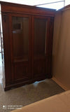 MOBILI-2G---VETRINA-IN-LEGNO-ARTE-POVERA-2-ANTE-BASSANO-L-155-cm-x-P-48-cm-x-H-210cm