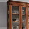 MOBILI-2G---VETRINA-IN-LEGNO-MASSELLO-2-PORTE-PANTOGRAFATE-VETRI-CURVI-ANTERIORI-MISURA-L.159-P.47-H.212