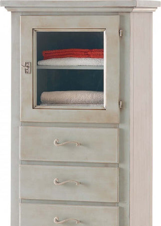 MOBILI-2G---VETRINETTA-1-PORTA-4-CASSETTI-LACCATO-EFFETTO-OSSIDATO-MISURE-L.57-P.40-H.134