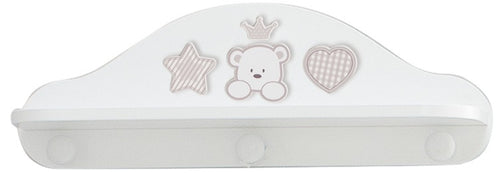 Mensola Appendino Italbaby Baby Re Tortora