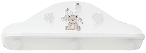 Mensola Appendino Italbaby Ku Ku Bianco