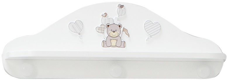 Mensola Appendino Italbaby Ku Ku Bianco