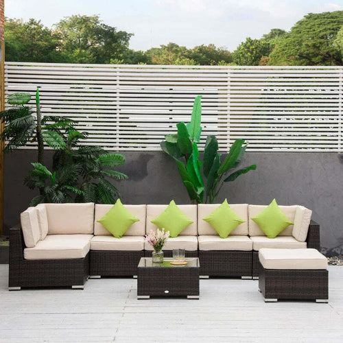Mobili-da-Giardino-in-Rattan-e-Alluminio-Set-8-Pezzi,-Salotto-da-Giardino-Componibile-con-Divani-e-Tavolino-da-Esterno-860-096V01