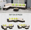 Mobili-da-Giardino-in-Rattan-e-Alluminio-Set-8-Pezzi,-Salotto-da-Giardino-Componibile-con-Divani-e-Tavolino-da-Esterno-860-096V01
