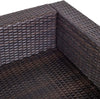 Mobili-da-Giardino-in-Rattan-PE-con-Divano-Angolare-e-Pouf-con-Cuscini-telaio-Set-da-18-Pezzi,-Marrone--100110-027BN