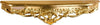 MOBILI2G---CONSOLLE-BAROCCA-SOSPESA-IN-FOGLIA-ORO-MISURA-:-L.69-x-H.-14-x-P.-7