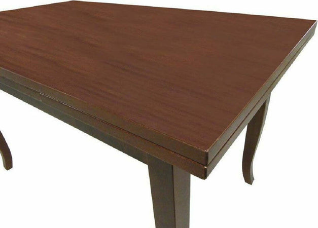 Mobili2g---TAVOLO-160X85-ALLUNGABILE-IN-LEGNO-ARTE-POVERA-CON-6-SEDIE-SEDUTA-PAGLIA-NOCE-SCURO