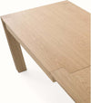 MOBILI2G---TAVOLO-LEGNO-ROVERE-NATURALE-SPAZZOLATO-ALLUNGABILE