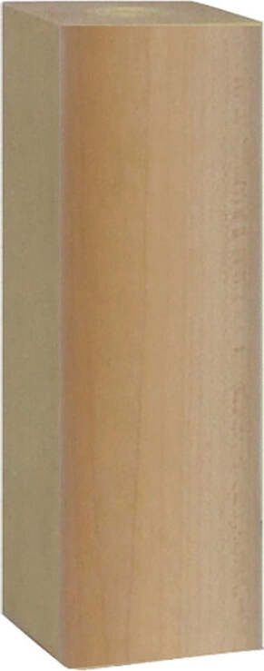 MOBILIA---PIEDE-IN-LEGNO-QUADRO-REGOLABILE-H90-MM-ACERO