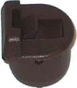 MOBILIA-MASIDEF---4-CHIUSURE-IN-PLASTICA-A-SCATTO-PER-VETRI-MARRONI-D.-15mm