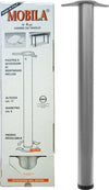 MOBILIA-MASIDEF---SET-4-GAMBE-DA-TAVOLO-ALLUMINIO-OPACO-D.60-H710