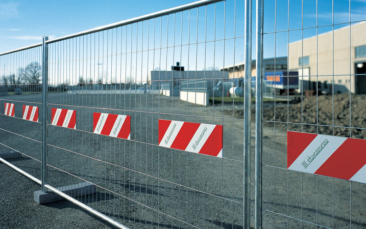 Recinzione mobile per cantiere finitura zincata 3,30 mt x h 2