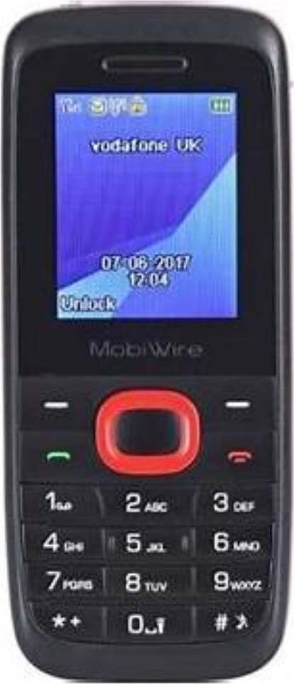 Mobiwire-Telefono-Cellulare-Nakai-1.8-Nero