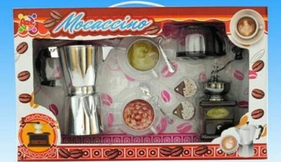 Mocaccino-Set-Caffe'-Caffettiera-Macina-Coffee-Giocattolo-Gioco-Bambina