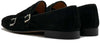 Mocassino doppia fibbia in camoscio - Auro Chamois