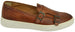 Mocassino doppia fibbia in pelle con suola sportiva - Auro Luxury Sport