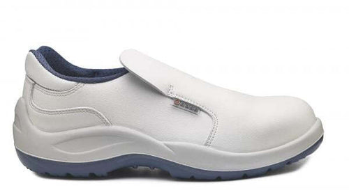 Mocassino Litio Bianco S2 src Scarpa Cuoco Antiscivolo Idrorepellente