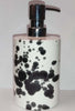 MOD-DESIGN---DISPENSER-PER-SAPONE-LIQUIDO-IN-CERAMICA---BIANCO-CON-MACCHIE-NERE