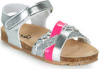 MOD8 Koenia Argento Rosa Fluo Sandali Per Bambina Scarpe Estive in Pelle Colorate 866750-30 163 Sandalo Argentato Brillantini Rosa Strap Estate Bimba Scarpe Sanitaria Gioia del Bimbo - Villa San Giovanni, Commerciovirtuoso.it