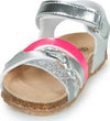 MOD8 Koenia Argento Rosa Fluo Sandali Per Bambina Scarpe Estive in Pelle Colorate 866750-30 163 Sandalo Argentato Brillantini Rosa Strap Estate Bimba Scarpe Sanitaria Gioia del Bimbo - Villa San Giovanni, Commerciovirtuoso.it