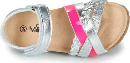 MOD8 Koenia Argento Rosa Fluo Sandali Per Bambina Scarpe Estive in Pelle Colorate 866750-30 163 Sandalo Argentato Brillantini Rosa Strap Estate Bimba Scarpe Sanitaria Gioia del Bimbo - Villa San Giovanni, Commerciovirtuoso.it
