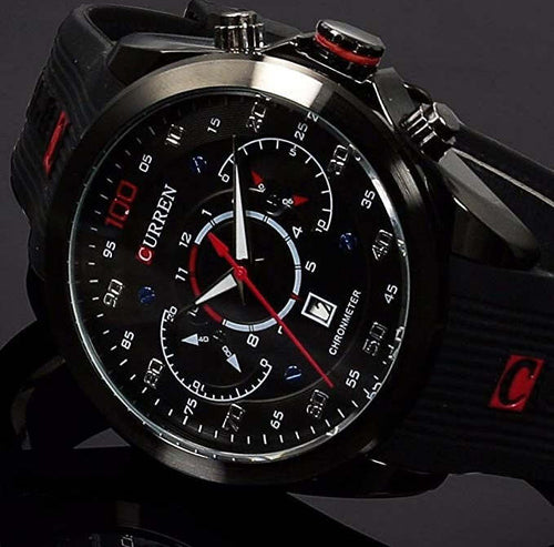 MODA CURREN 8166 DA UOMINI ANALOGICO TONDO IN SILICONE OROLOGIO DI LUSSO Moda/Uomo/Orologi/Orologi da polso Trade Shop italia - Napoli, Commerciovirtuoso.it