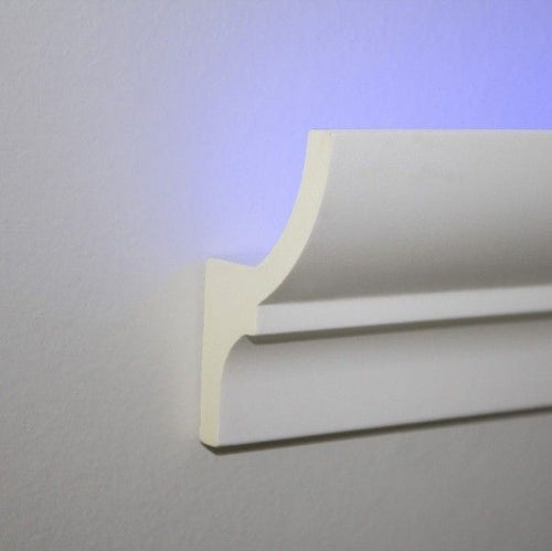 Modanatura 2m per led in duropolimero effetto luce indiretta Fai da te/Prodotti per la costruzione/Materiali da costruzione/Infissi/Modanature Led Mall Home - Napoli, Commerciovirtuoso.it