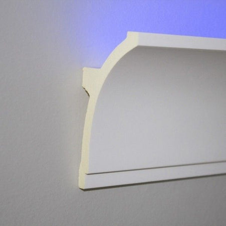 Modanatura 2m per led in duropolimero effetto luce indiretta Fai da te/Prodotti per la costruzione/Materiali da costruzione/Infissi/Modanature Led Mall Home - Napoli, Commerciovirtuoso.it