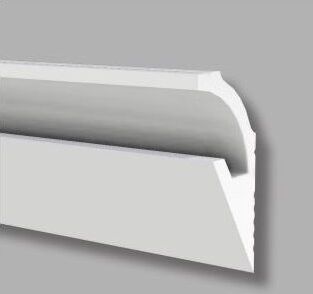 Modanatura 2m per led in duropolimero effetto luce indiretta Fai da te/Prodotti per la costruzione/Materiali da costruzione/Infissi/Modanature Led Mall Home - Napoli, Commerciovirtuoso.it