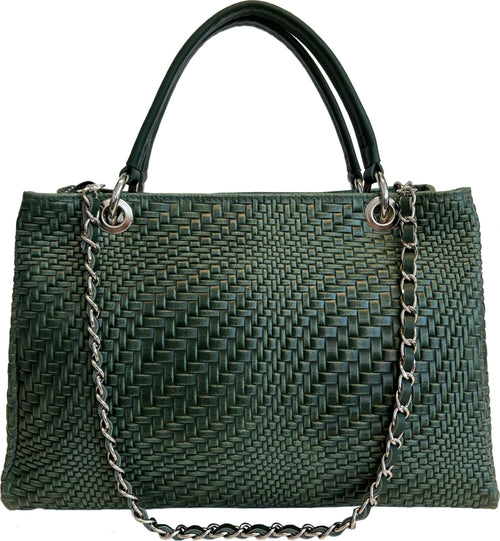 Modarno-Borsa-a-mano-da-donna-in-vera-pelle-con-tracolla-35x15x22-cm