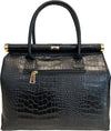 Modarno-Borsa-a-mano-In-Vera-Pelle-Cocco-+-Vero-Pelo-di-Cavallino-modello-FIRENZE