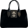 Modarno-Borsa-a-mano-in-vera-pelle-con-stampa-coccodrillo-e-cavallino-35x18x24-cm