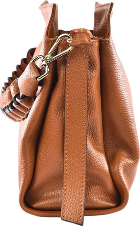 Modarno-Borsa-donna-a-tracolla/mano-con-manico-intrecciato-31x13x24-cm