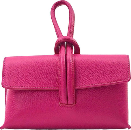 Modarno-Borsetta-Pochetta-Gancio-ad-Anello-in-vera-pelle-24x7x13-cm
