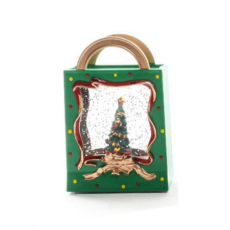 Borsetta in plastica con luci a batteria per decorazioni natalizie