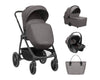 Trio Passeggio Kikkaboo 3in1 Modena - Vari Colori