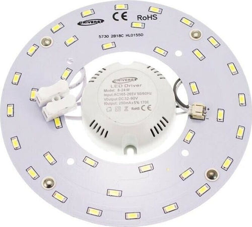 Modulo-Circolina-Led-Ricambio-Per-Plafoniera-Luce-Calda-16-W-Universo