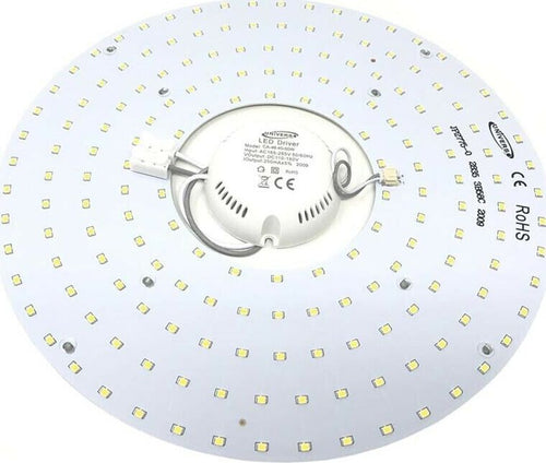 Modulo-Circolina-Led-Ricambio-Per-Plafoniera-Luce-Calda-54-W-Universo