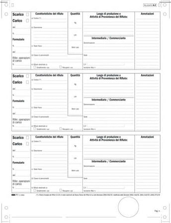 Modulo continuo carico-scarico rifiuti detentori (Mod. A) - 12''x 24 - 250 fogli - Edipro Cancelleria e prodotti per ufficio/Archivio ufficio e accessori per scrivania/Modulistica e conservazione registri/Libri e registri contabili Eurocartuccia - Pavullo, Commerciovirtuoso.it