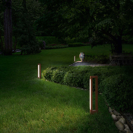Modulo-Led-Per-Esterno-Sway-Mood-Moderno-Alluminio-Corten-Cct-50Cm
