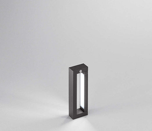Modulo-Led-Per-Esterno-Sway-Mood-Moderno-Alluminio-Grigio-Scuro-Cct-30Cm