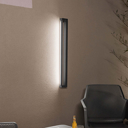 Modulo-Led-Per-Esterno-Sway-Mood-Moderno-Alluminio-Grigio-Scuro-Cct-90Cm